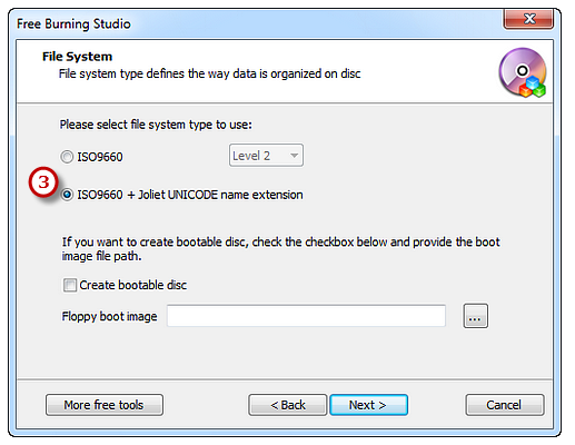 Select Disc Type